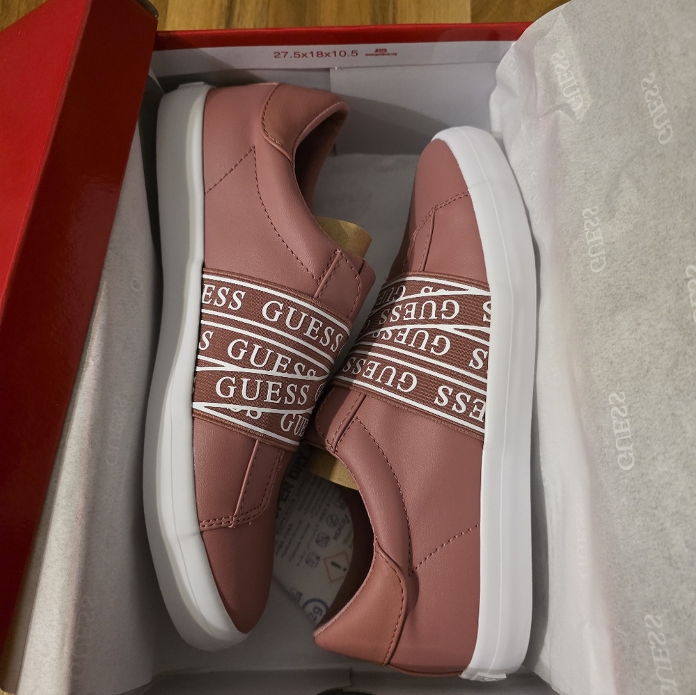 Guess Light Pink Rose Sneakers